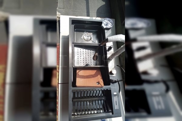 Premium Double Basin Tray Sink