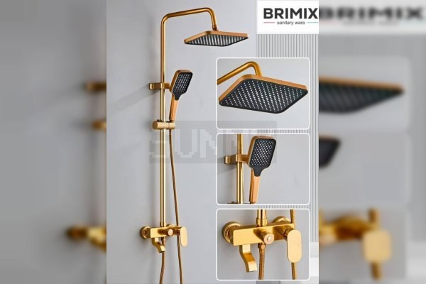 Luxe Golden Shower Fixture in Benin City