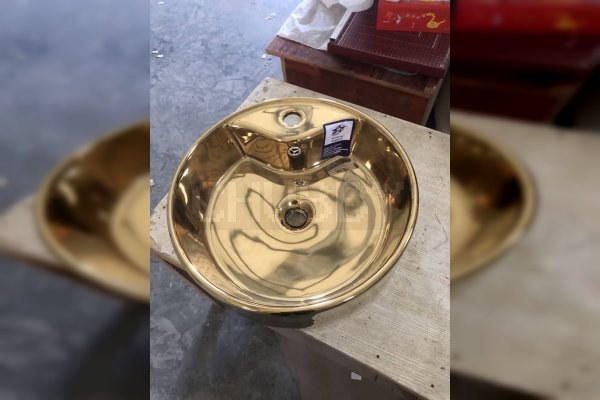 Elegant Gold Bathroom Sink Basin