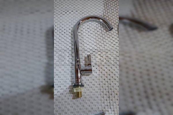 Sleek Silver Cold Water Tap Fixture in Port Harcourt